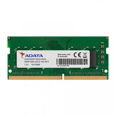 Memorie notebook SODIMM ADATA Premier 16GB, DDR4, 3200MHz, CL22, 1.2v